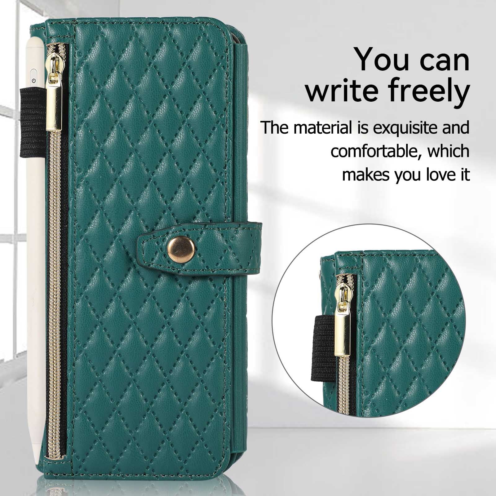 For Samsung Galaxy Z Fold5 5G PU Leather PC Phone Case Rhombus Pattern Imprinted Wallet Stand Cover with Straps For Samsung Galaxy Z Fold5 5G PU Leather PC Phone Case Rhombus Pattern Imprinted Wallet Stand Cover with Straps